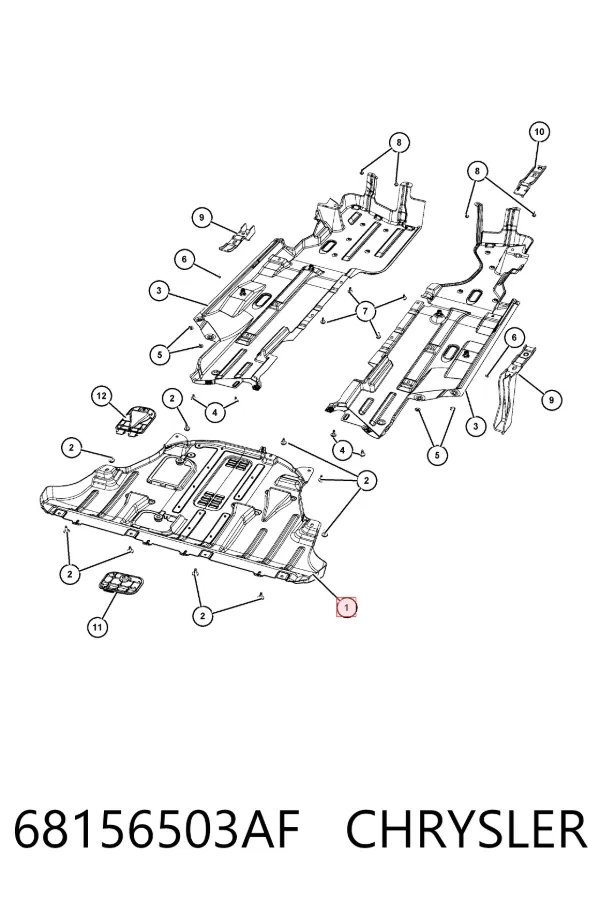  68156503AF Chrysler