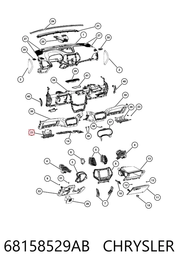  68158529AB Chrysler