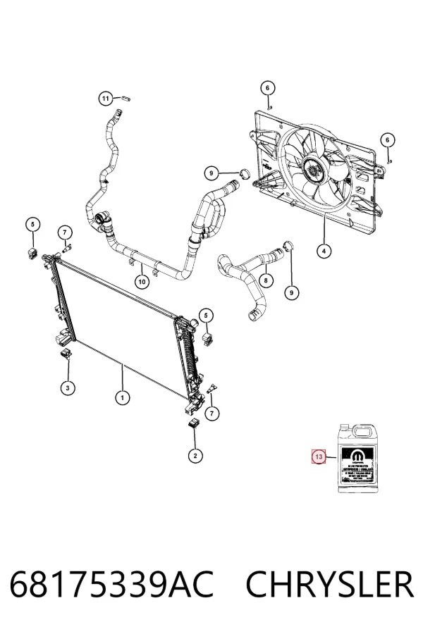  68175339AC Chrysler