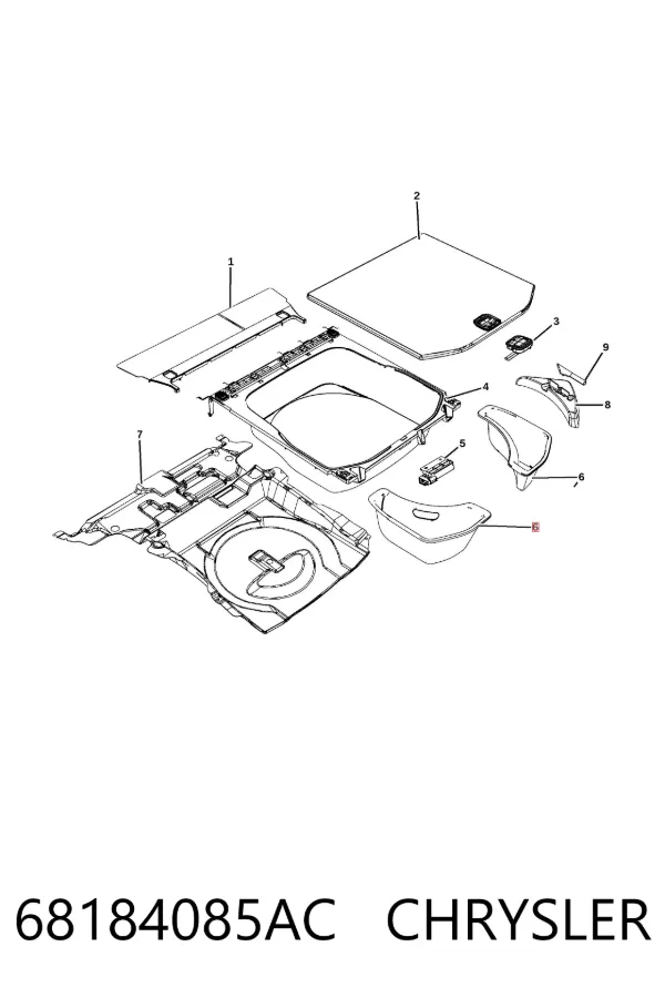  68184085AC Chrysler