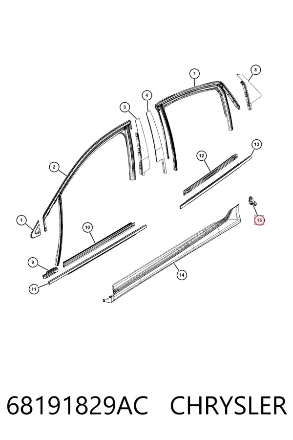  68191829AC Chrysler