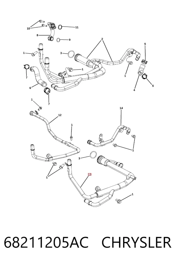  68211205AC Chrysler
