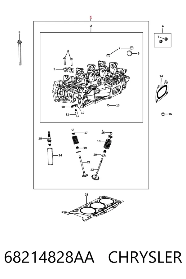  68214828AA Chrysler