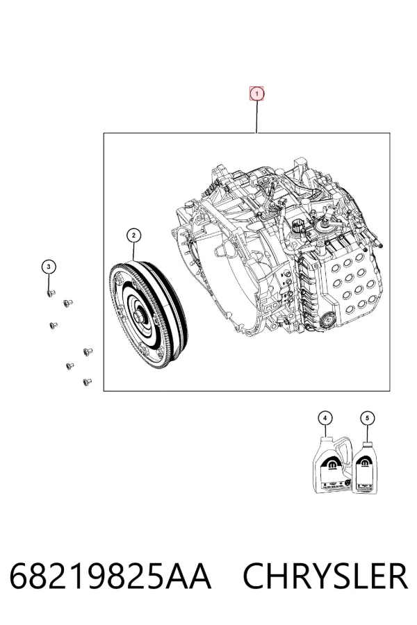 АКПП 68219825AA Chrysler