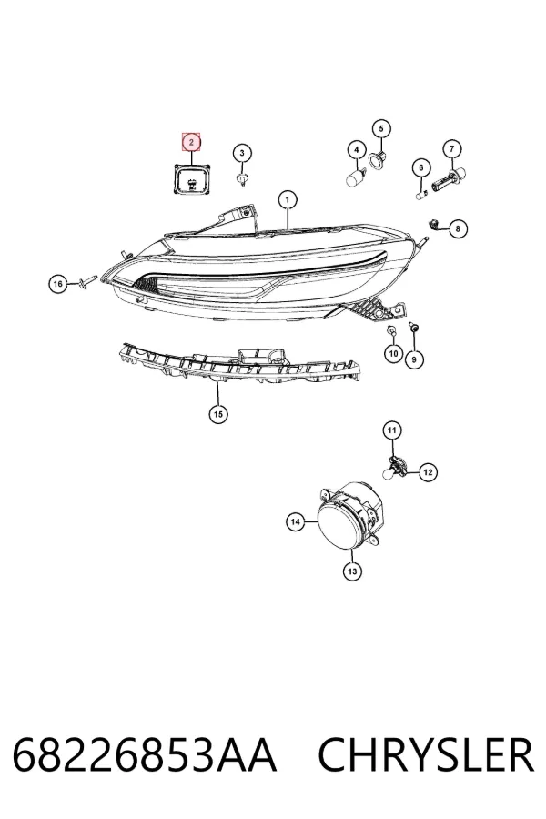  68226853AA Chrysler