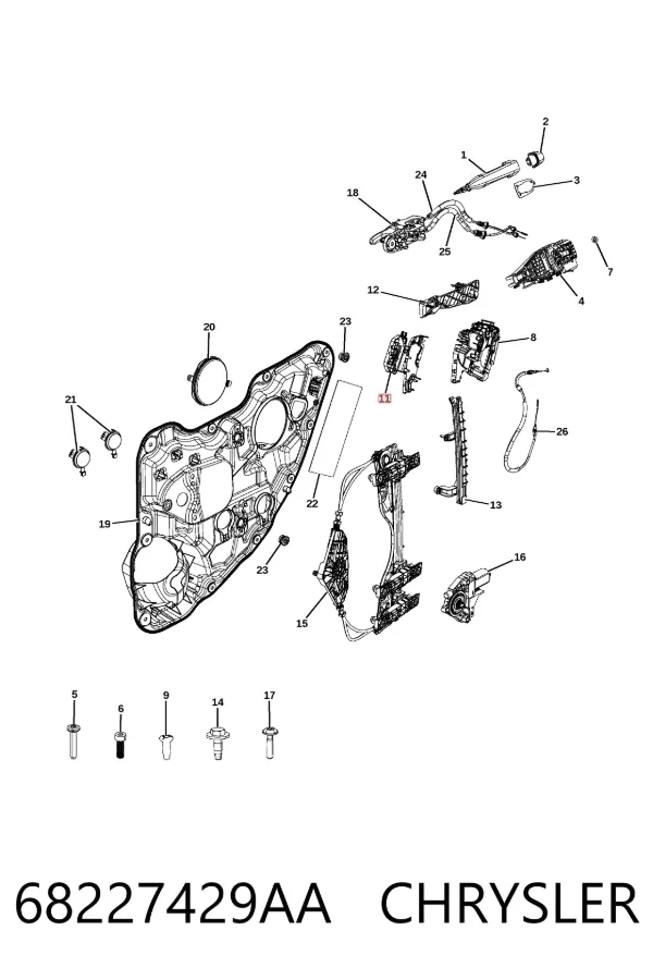  68227429AA Chrysler