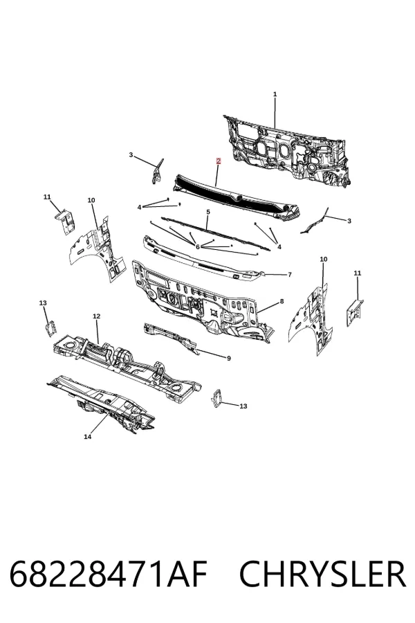  68228471AF Chrysler