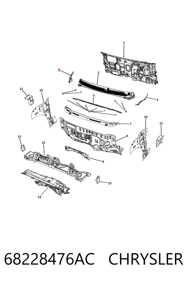  68228476AC Chrysler