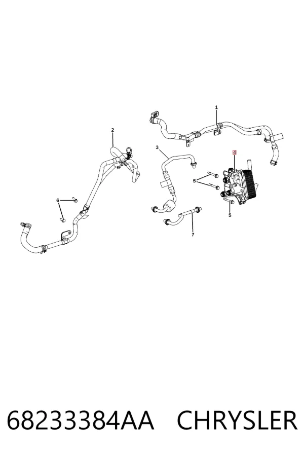  K68233384AB Fiat/Alfa/Lancia