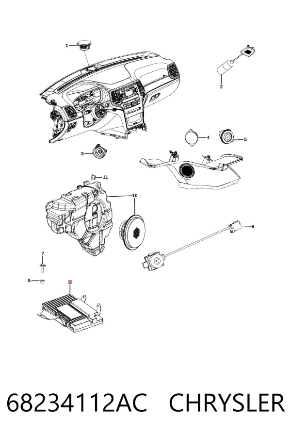  68234112AC Chrysler
