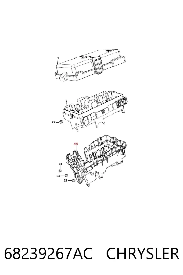  68239267AC Chrysler