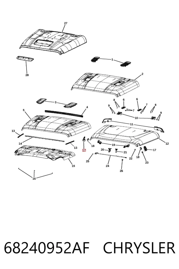  68240952AF Chrysler