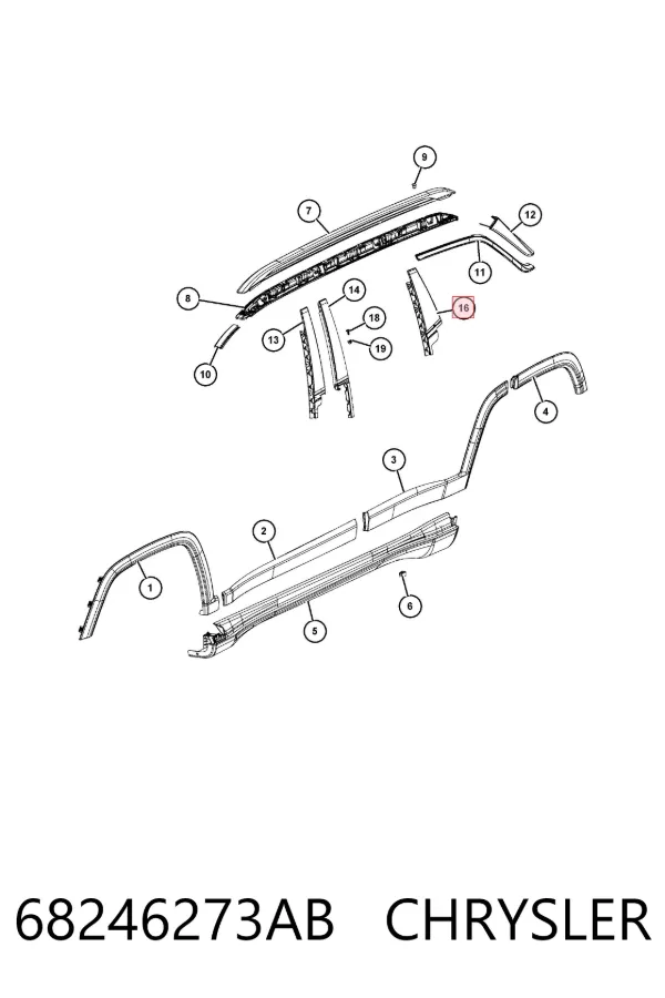  68246273AB Chrysler