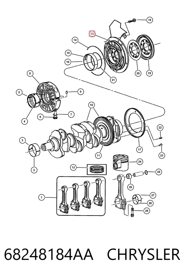  68248184AA Chrysler