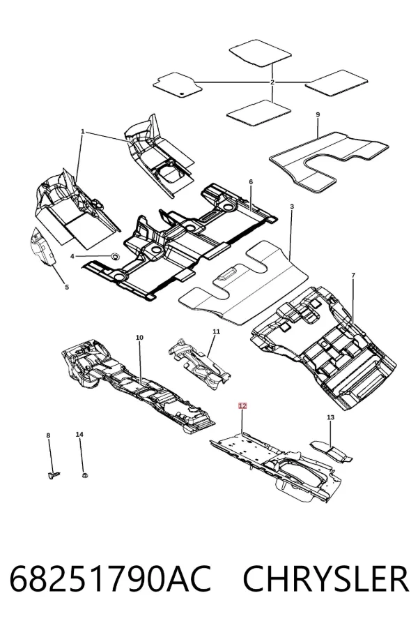 68251790AC Chrysler