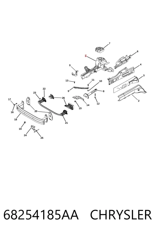  68254185AA Chrysler