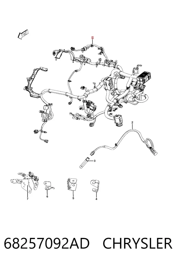  68257092AD Chrysler