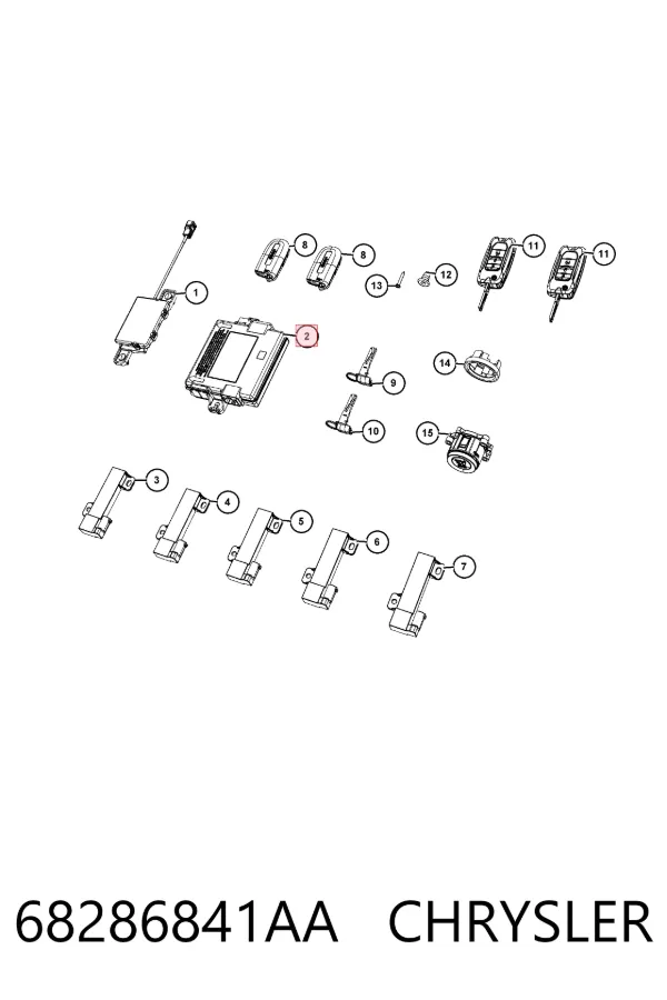  K68286841AE Fiat/Alfa/Lancia