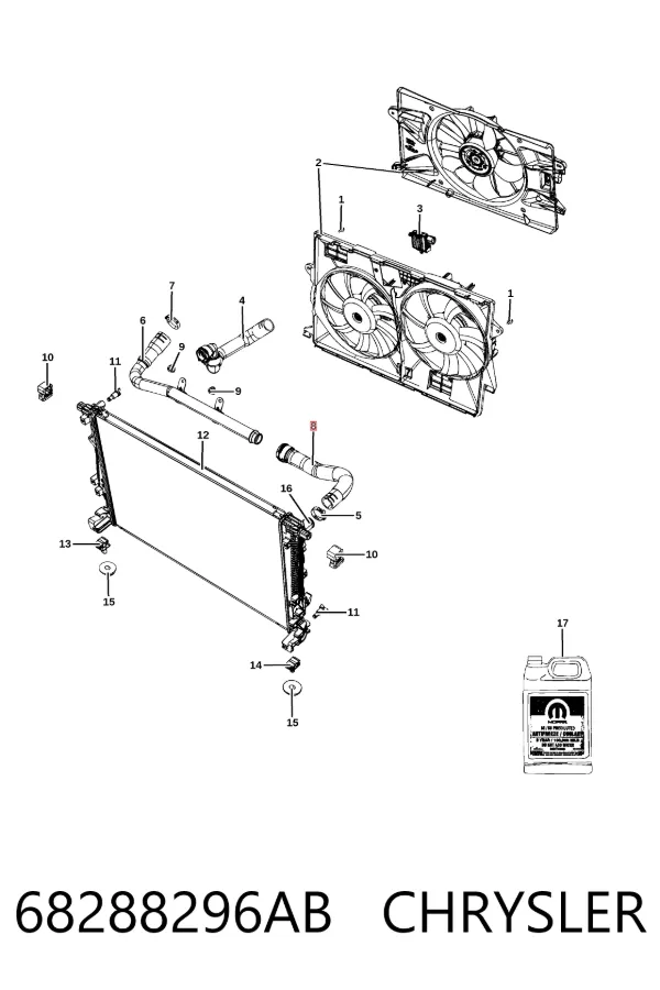  68288296AB Chrysler