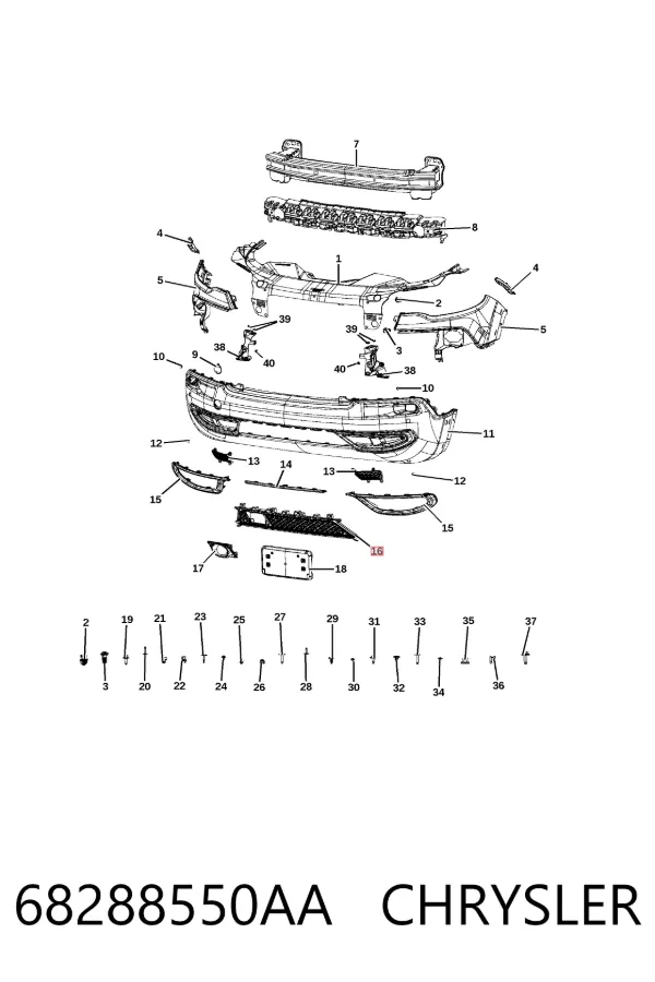  68288550AA Chrysler