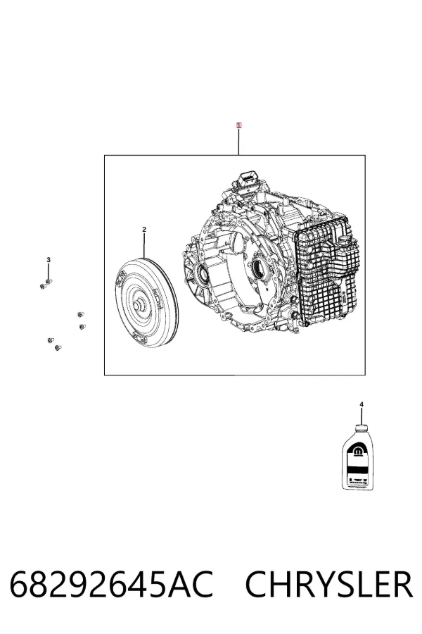 АКПП 68292645AC Chrysler