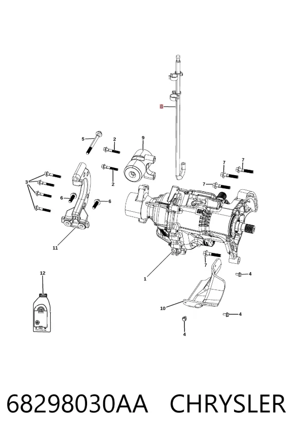  68298030AA Chrysler