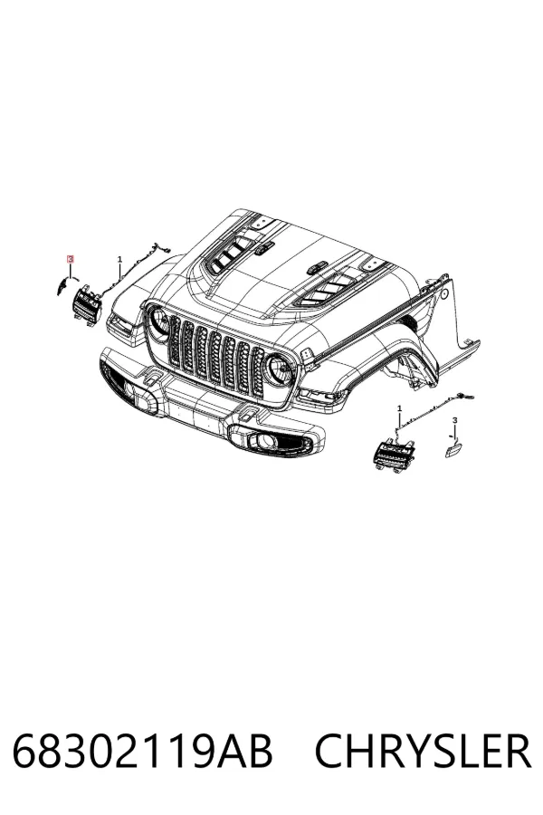  68302119AB Chrysler