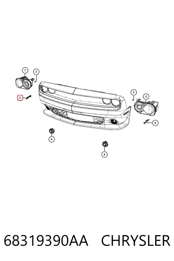  68319390AA Chrysler