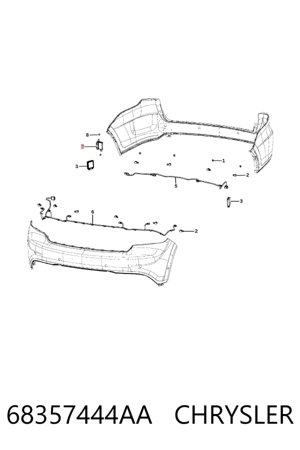  68357444AA Chrysler