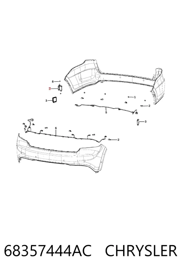  68357444AC Chrysler