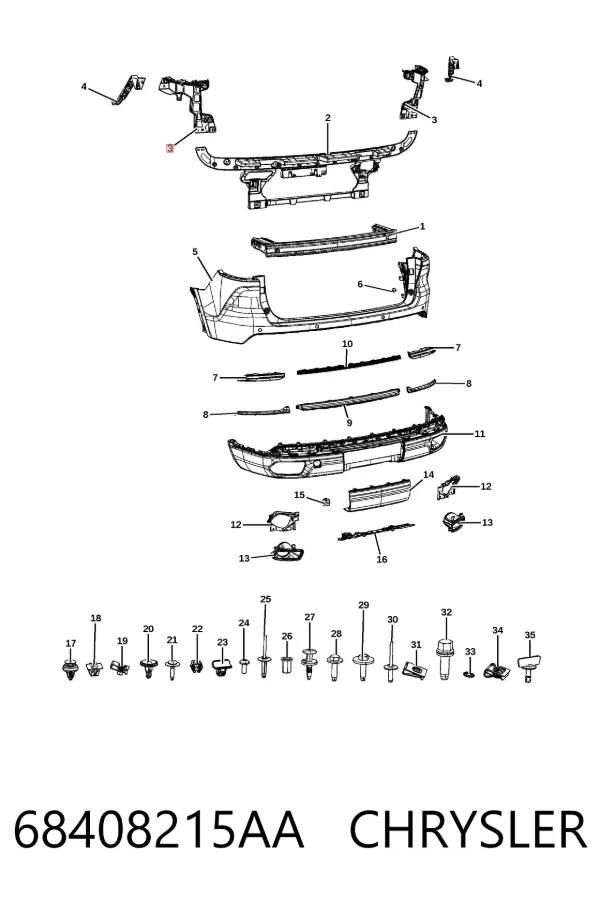  68408215AA Chrysler