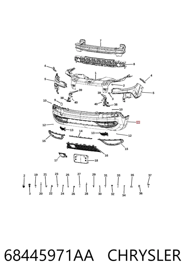  68445971AA Chrysler