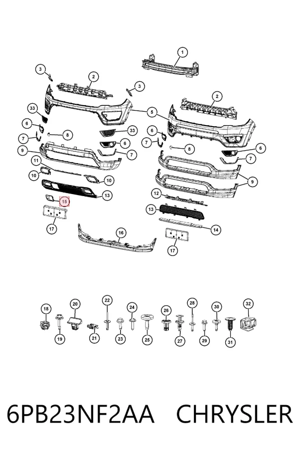  6PB23NF2AA Chrysler