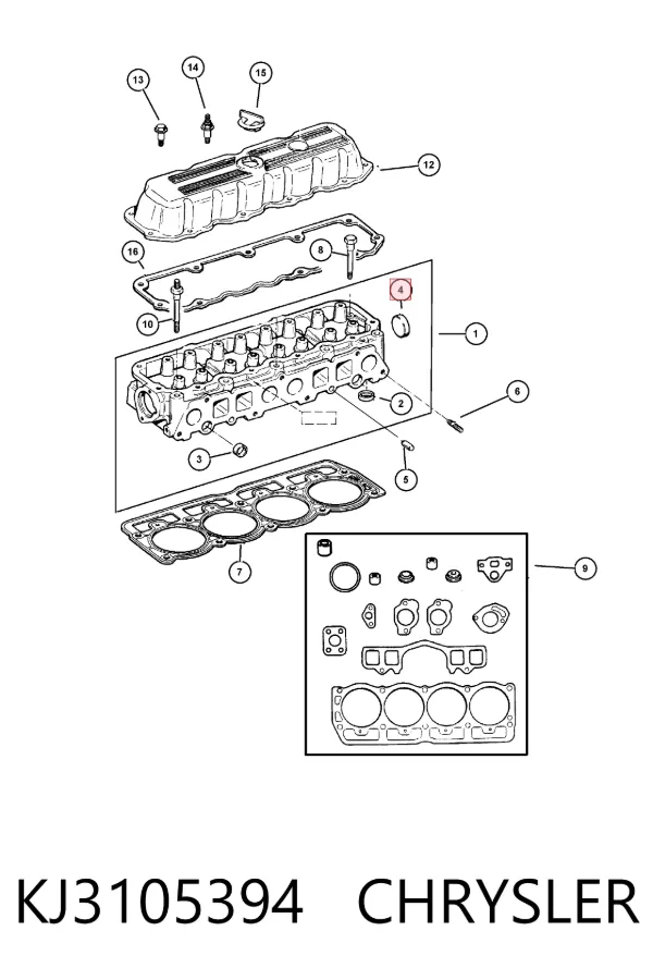  KJ3105394 Chrysler