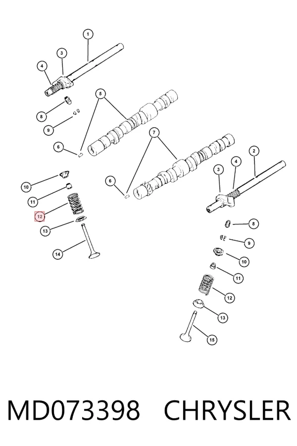  MD073398 Chrysler