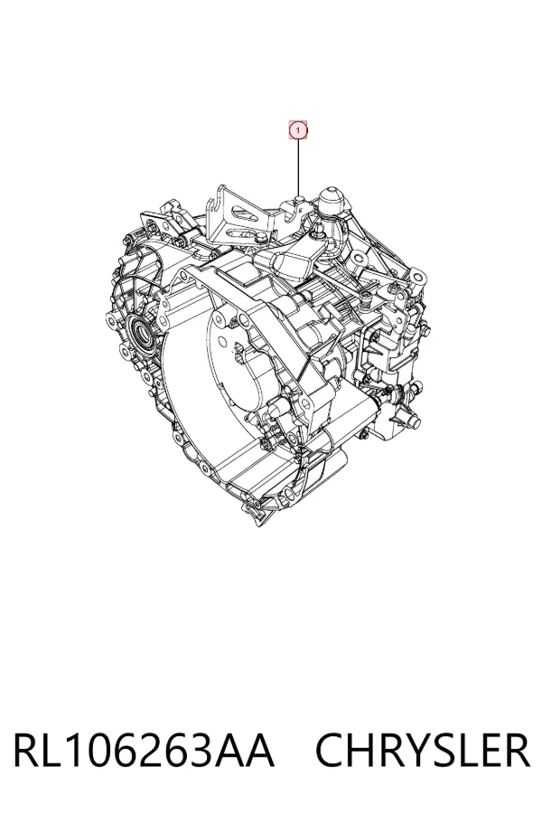 КПП RL106263AA Chrysler