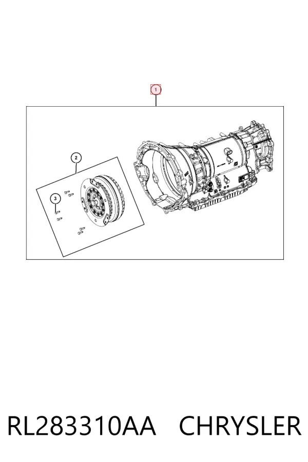 АКПП RL283310AA Chrysler