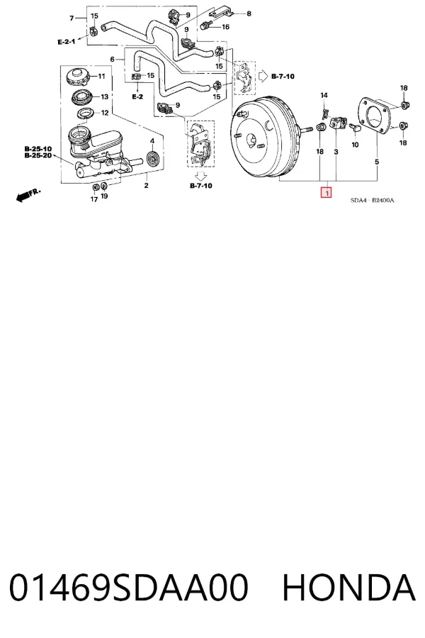  01469SDAA00 Honda