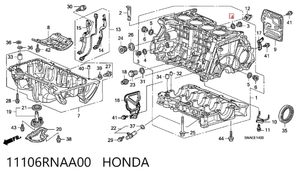  11106RNAA00 Honda