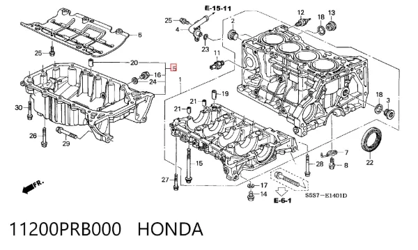  11200PRB000 Honda