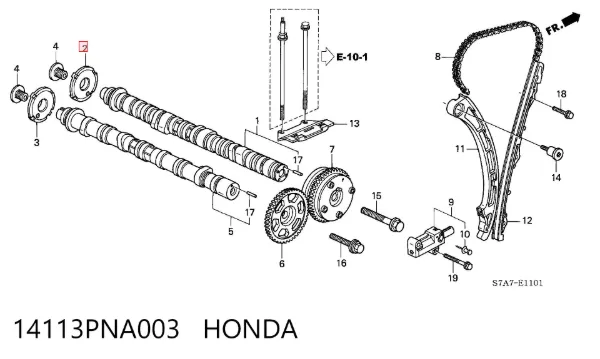  14113PNA003 Honda