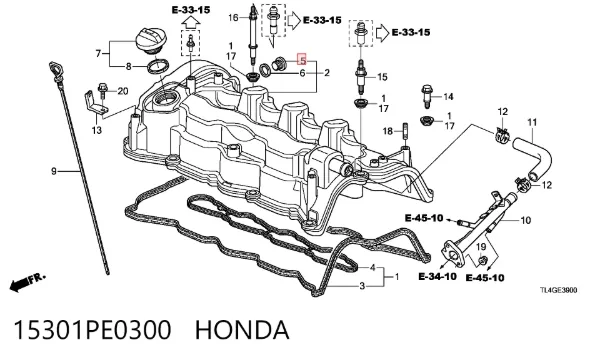 15301PE0300 Honda