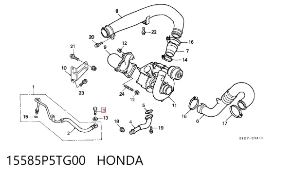  15585P5TG00 Honda
