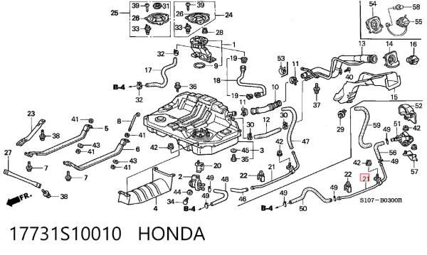  17731S10010 Honda