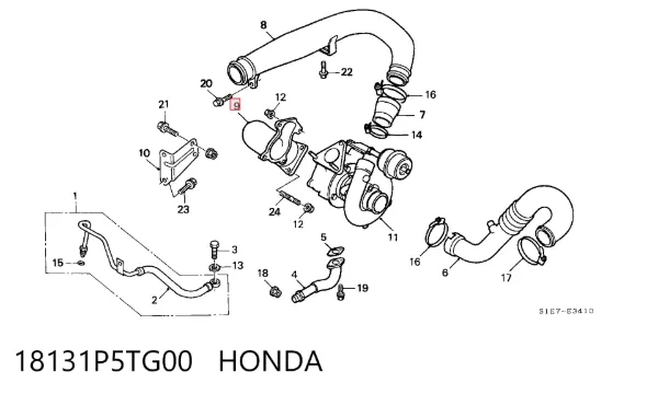  18131P5TG00 Honda