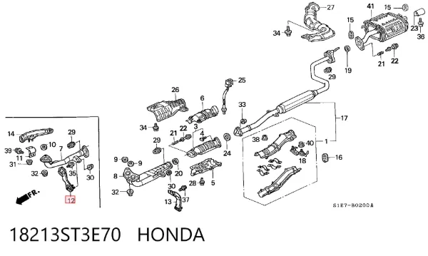  18213ST3E70 Honda