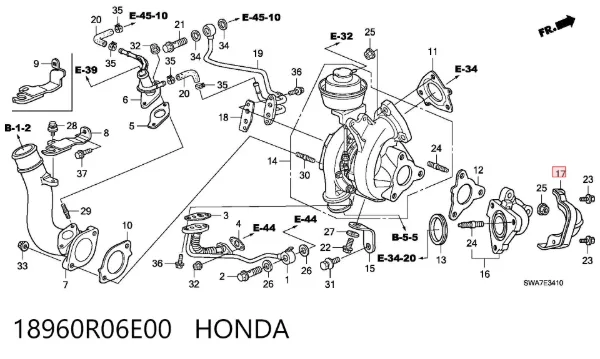  18960R06E00 Honda