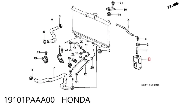  19101PAAA00 Honda