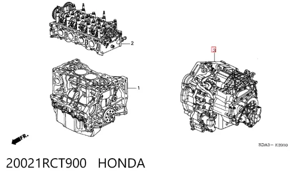АКПП 20021RCT900 Honda