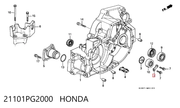  21101PG2000 Honda